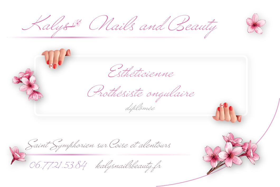 Carte de visite: Kalys nails and beauty